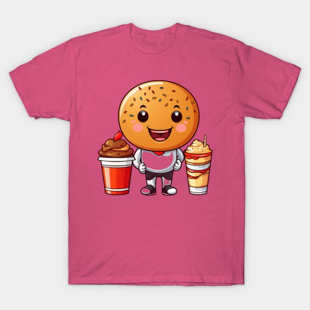 kawaii  junk food T-Shirt cute  funny T-Shirt by nonagobich